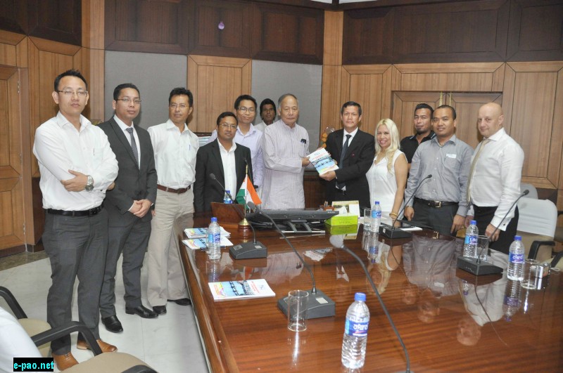 Knowledge Exchange Network (KEN) A Global Manipuri Diaspora Enterprise, meeting with CM