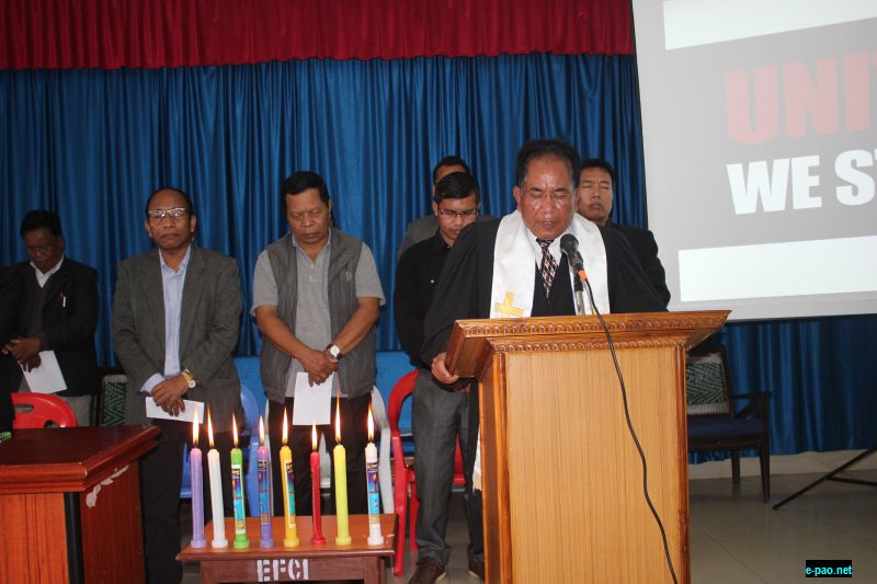 Condolence service held in Shillong for 8 deceased protesters in Manipur