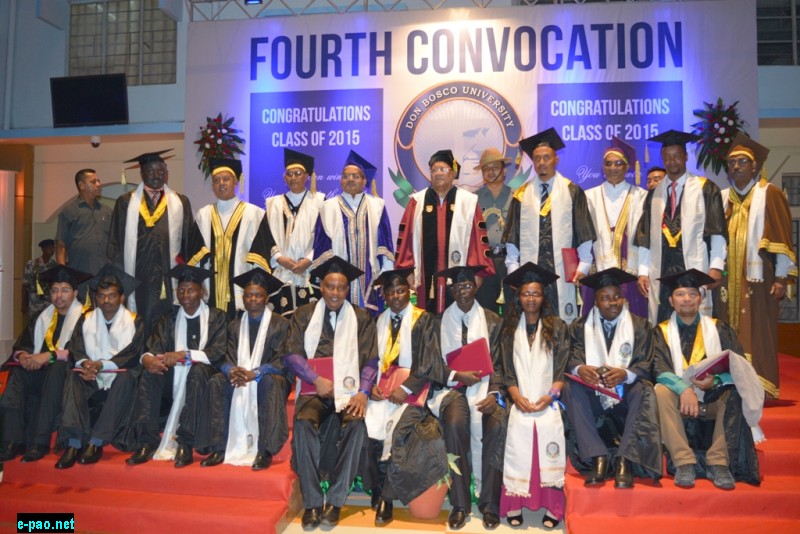 A group of foreign students from 13 countries with the governor at the convocation on 3rd September 2015