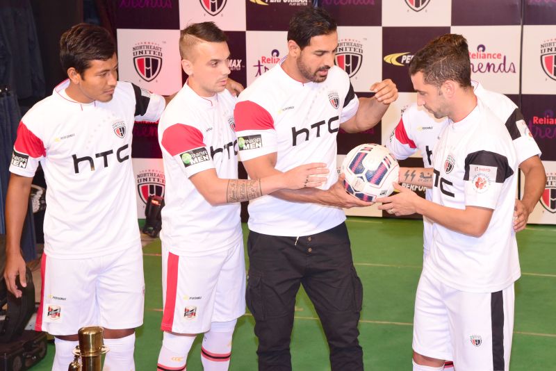  Northeast United Football Club (NEUFC) unveiled official jersey