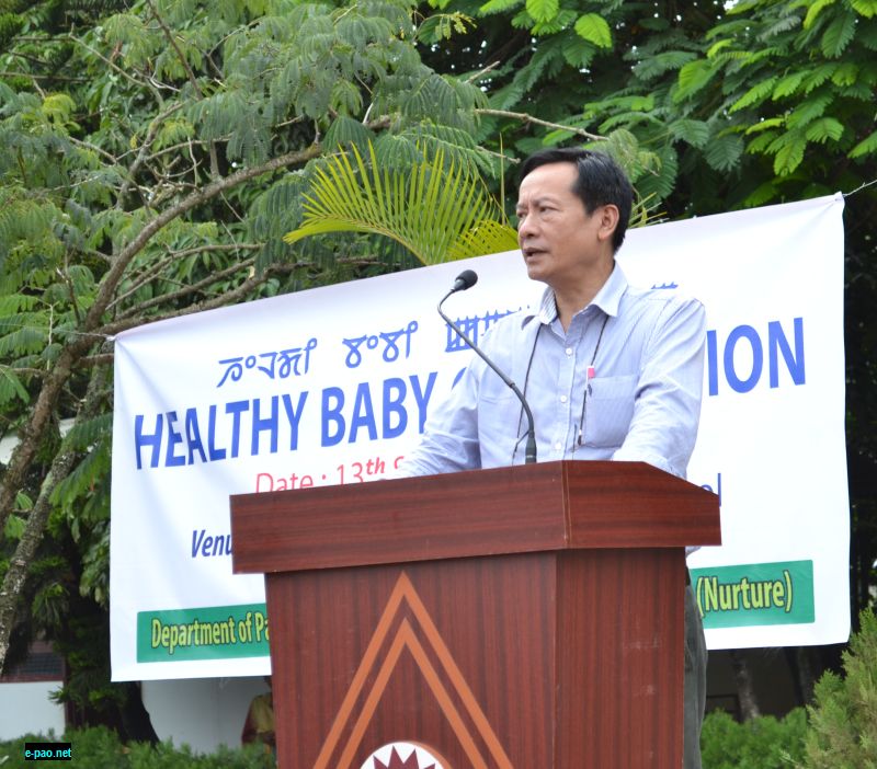 Healthy Baby Competition held at Shija Hospitals  on September 13, 2015