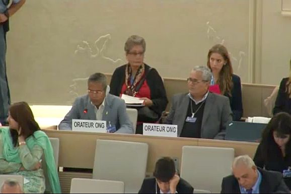  Irom Singhjit Singh speaking on AFSPA at UN in Geneva
