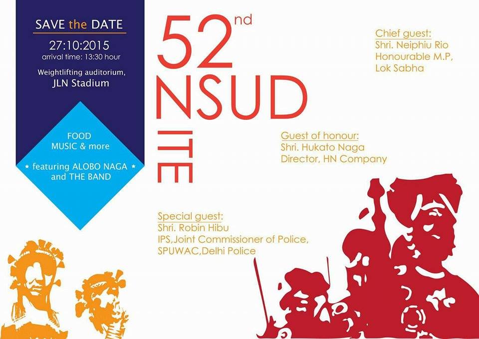 NSUD (Naga Students' Union Delhi) NITE 2015