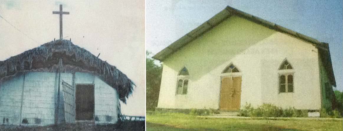 Then thatched RBC to now RCC  RBC ( Rongphar Baptist Church)