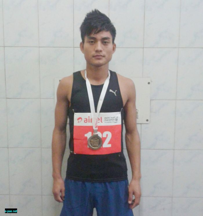  Lanahmai Luther at Delhi Half Marathon 2015 