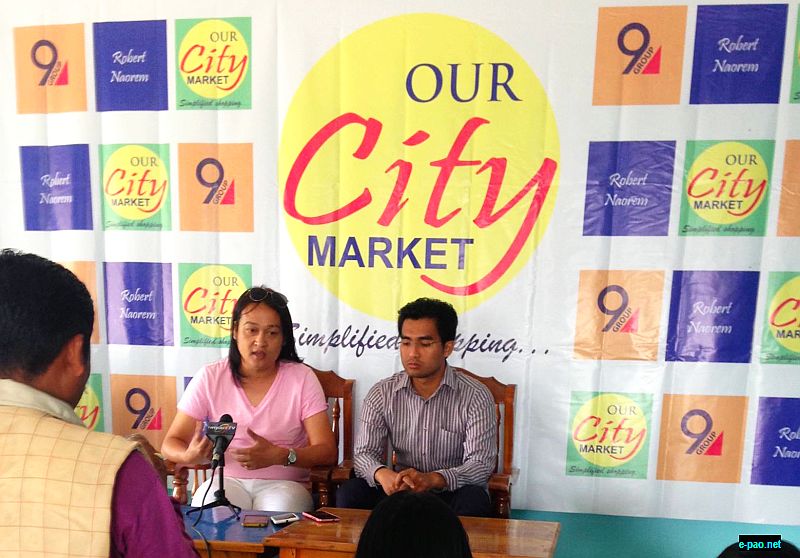 Our City Market Online Shopping lanuched on November 12 2015 at Imphal city
