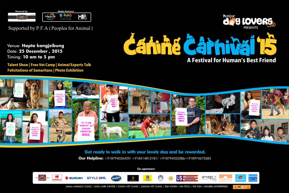 Canine Carnival '15 at Hapta Kangjeibung 
