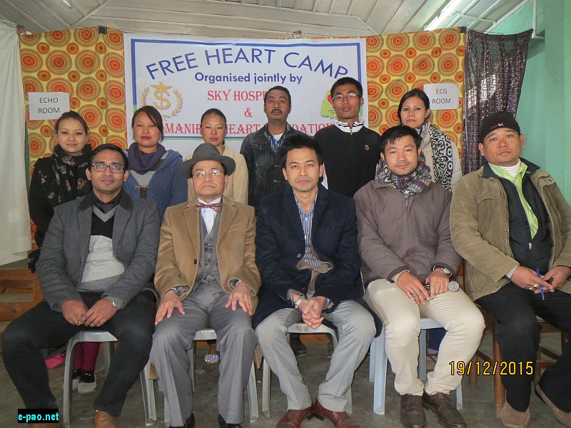 Ukhrul Free heart camp on 19 December 2015  