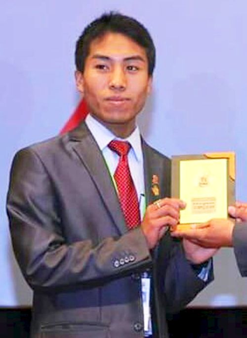 Jibon Thokchom selected for the National Youth Award 2015
