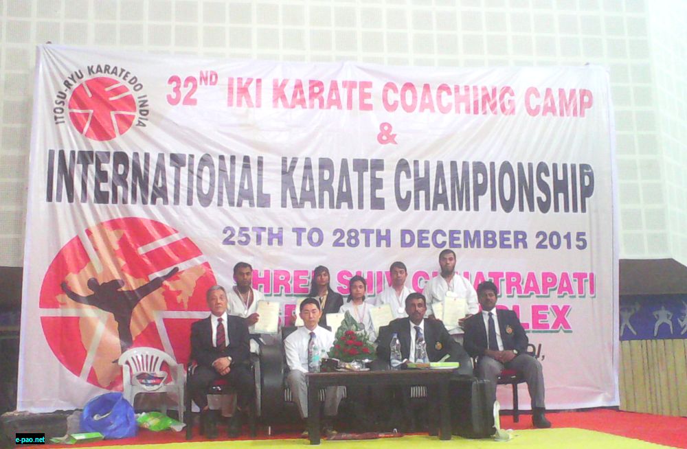 KAM bags 5 medals at International Karate-Do Championship 2015 at Pune