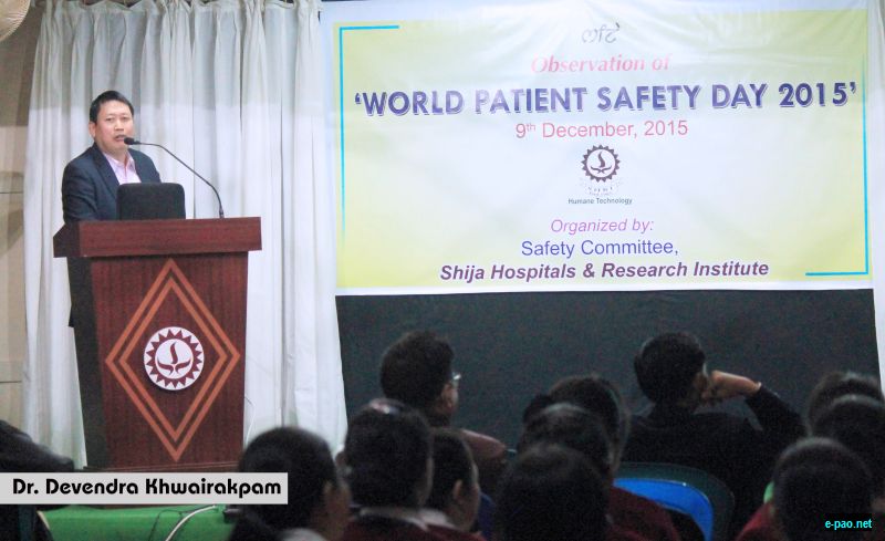 Shija Observes World Patient Safety Day on 9th of December 2015 