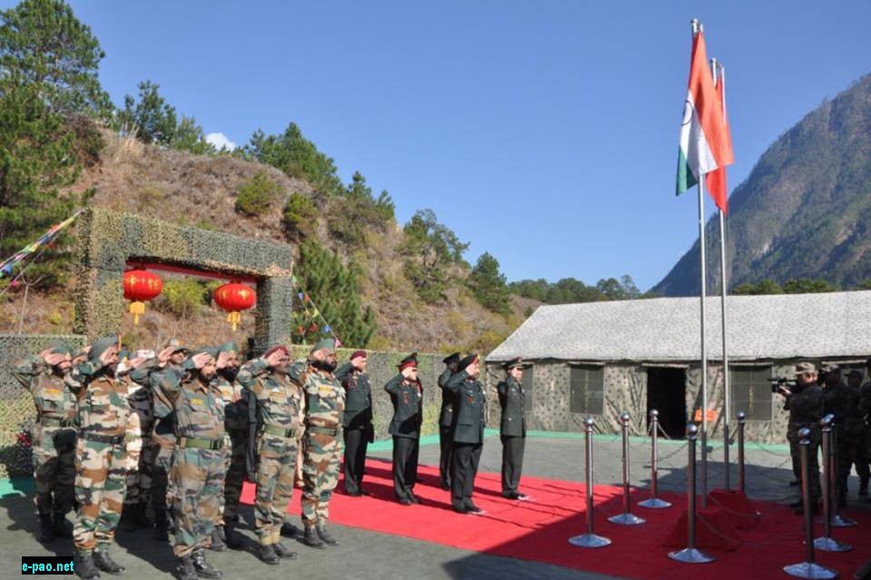 Indo-China Border Personnel meeting on the occasion of New Year