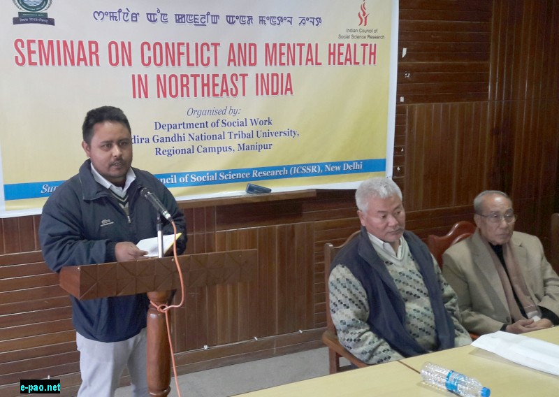Seminar on Conflict and Mental Health in Northeast India on January 23, 2016