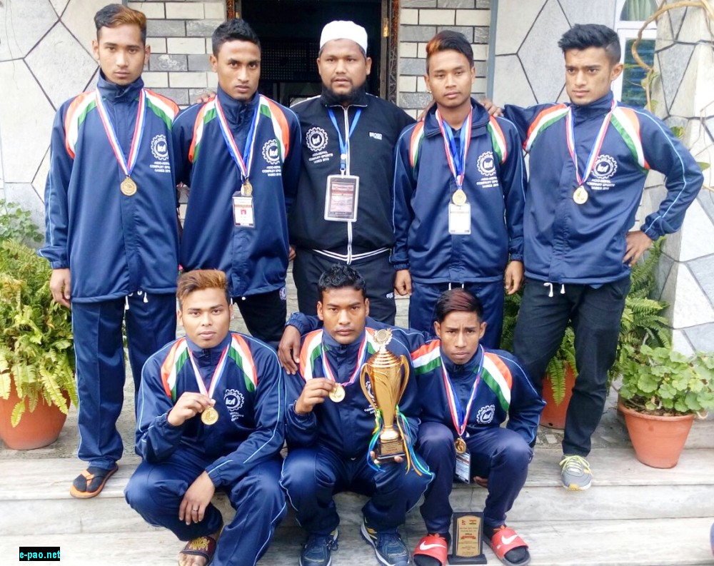 Manipur Muslim football team Champion at Indo-Nepal International Sports Festival 2016