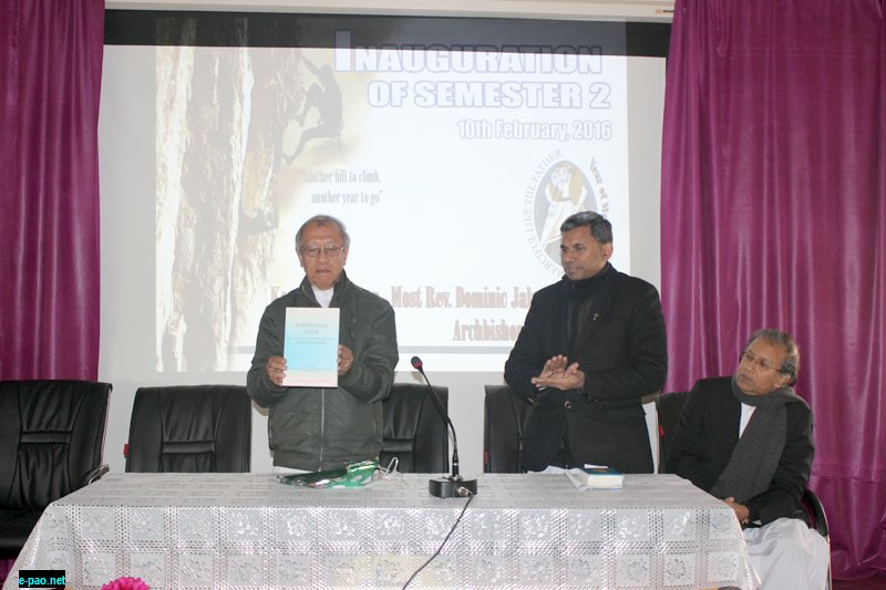 Second issue of Anthropology Today released at Shillong on February 10, 2016