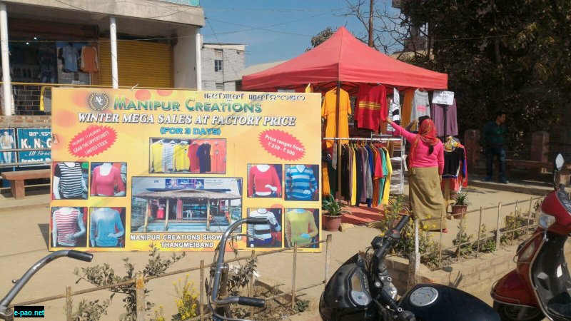 Manipur Creations and Mukta Shoes Industry Roadside Sales