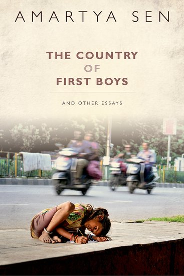 Amartya Sen's book, 'The Country of the First Boys'