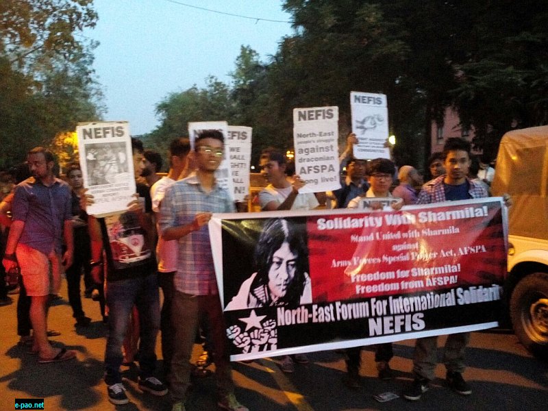 Solidarity Meeting For Irom Sharmila's Release  at New Delhi on 30 March 2016