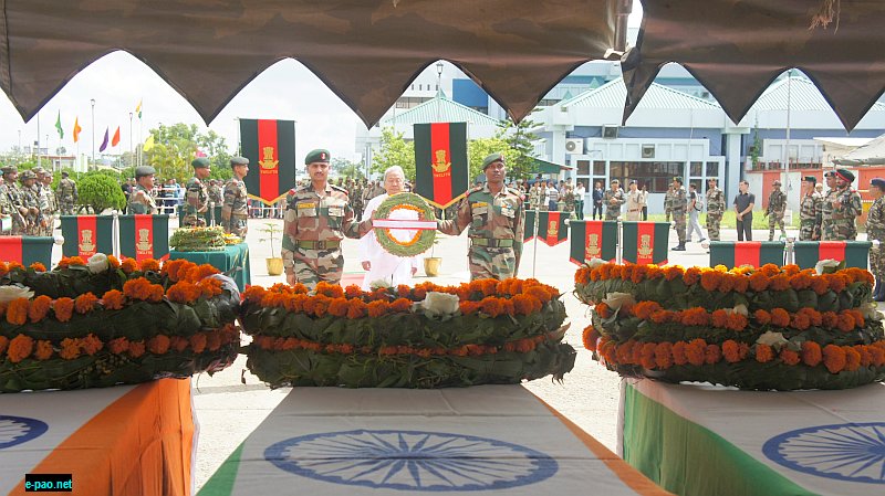 Homage paid to the valiant Soldiers of 29 Assam Rifles