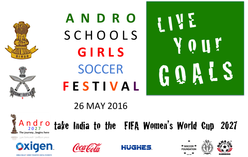 Andro Schools Girls Soccer Festival : 26 May 2016