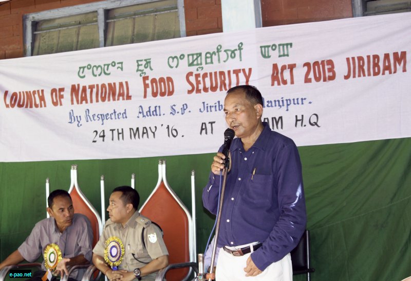 National Food Security Act launchs at Jiribam 