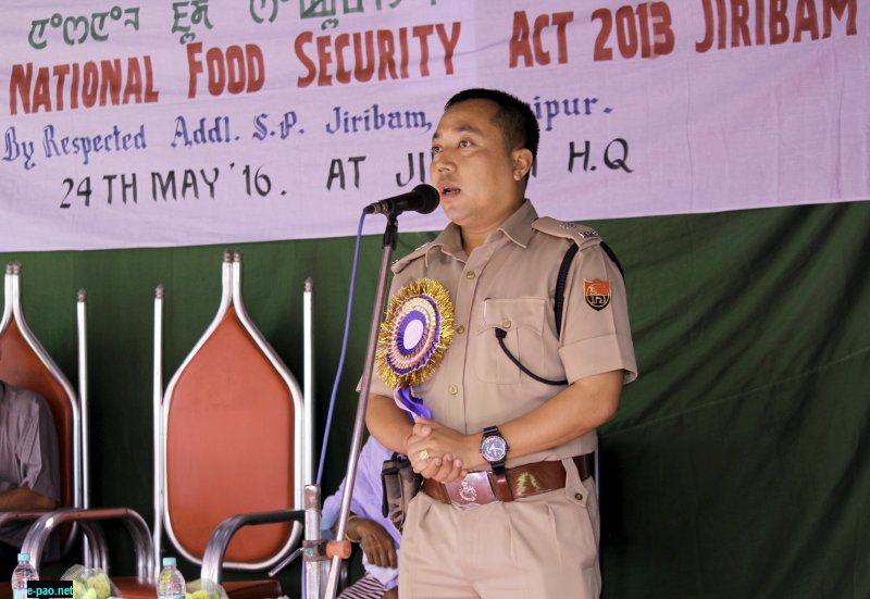 National Food Security Act launchs at Jiribam 