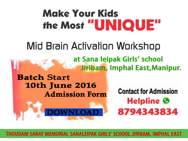 3 month student personality Development & Mid Brain Activation workshop