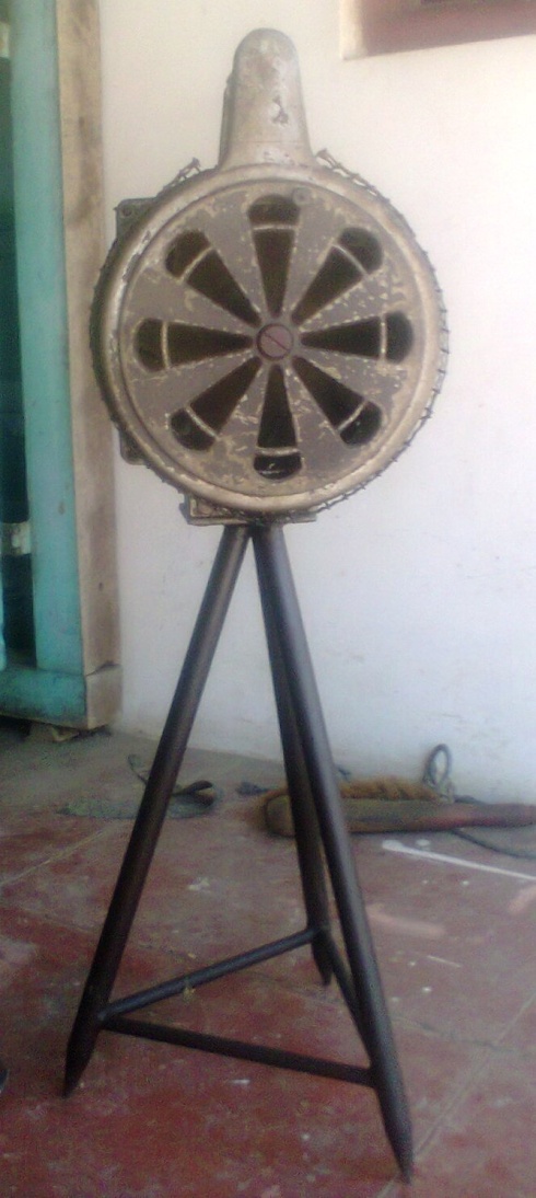 The Siren that was used in Imphal for the Bombing alarm  
