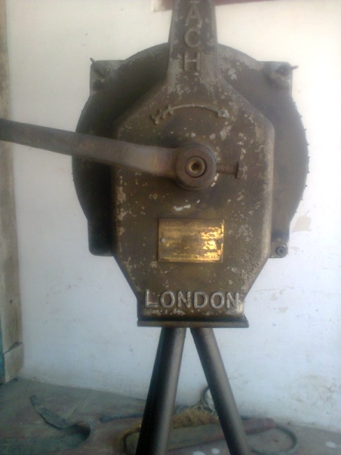 The Siren that was used in Imphal for the Bombing alarm  