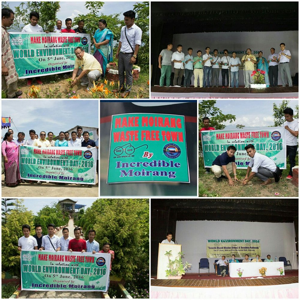 World Environment Day Observed at Moirang INA Complex - June 6, 2016 