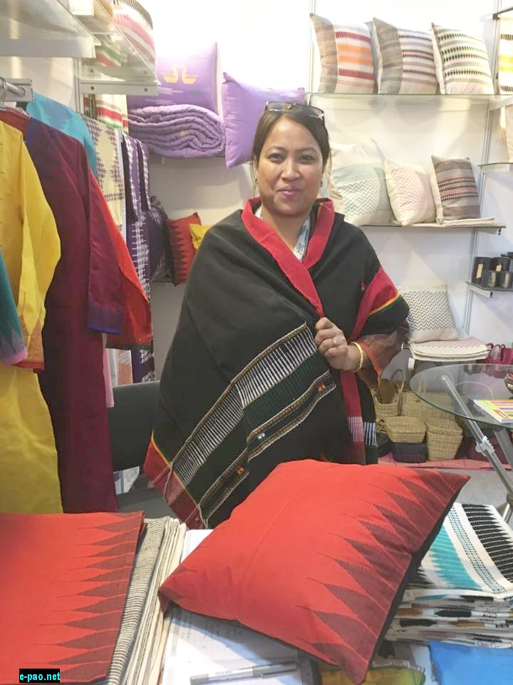 Chirom Indira for National Award, Design and Development for Promotion of Handloom Products