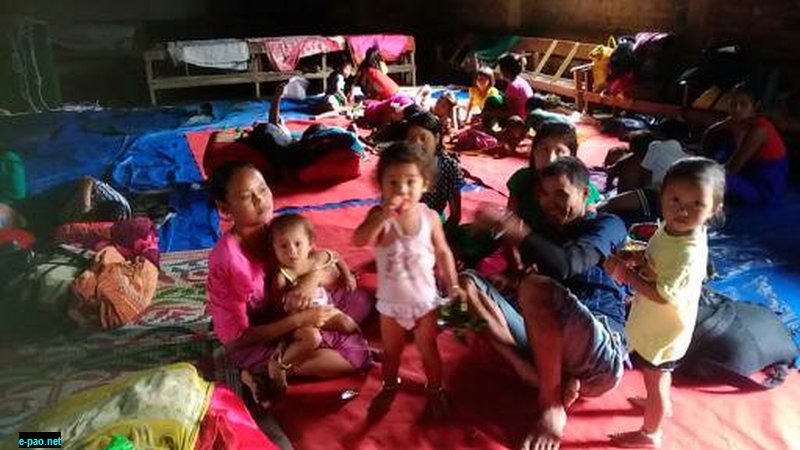 MCPCR reports on Relief Camp at Lilong Chajing 