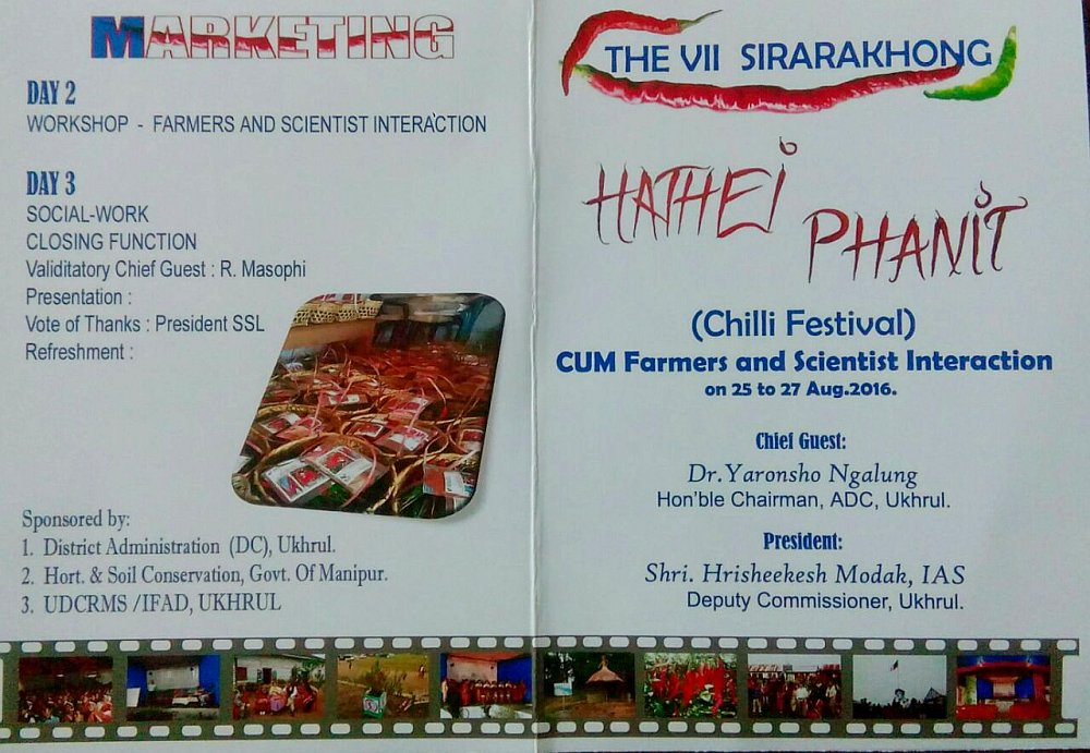 7th Sirarakhong Hathei Phanit (Chilli Festival at Ukhrul