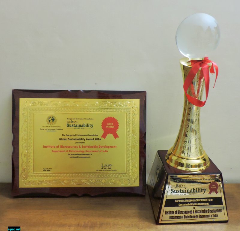  IBSD Award and Trophy 