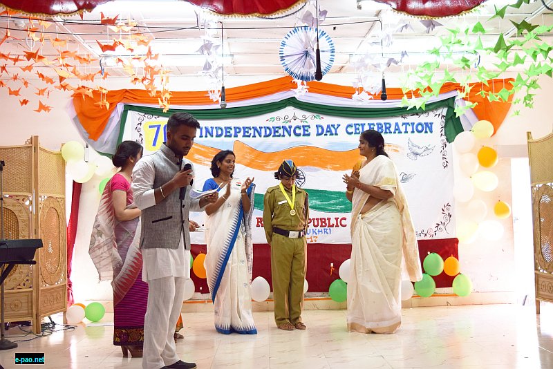  Independence Day celebration at ARPS, Mantripukhri