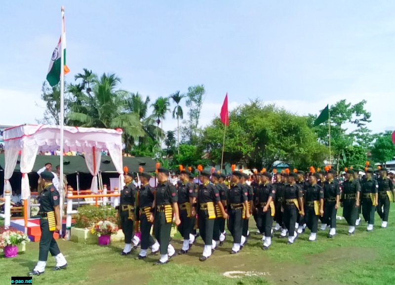 70th Independence day celebration at Jiribam on August 15  2016 