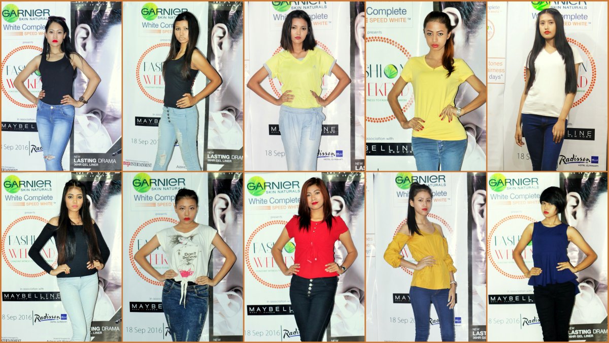 Audition conducted for Garnier White Complete Fashion Weekend in Imphal 