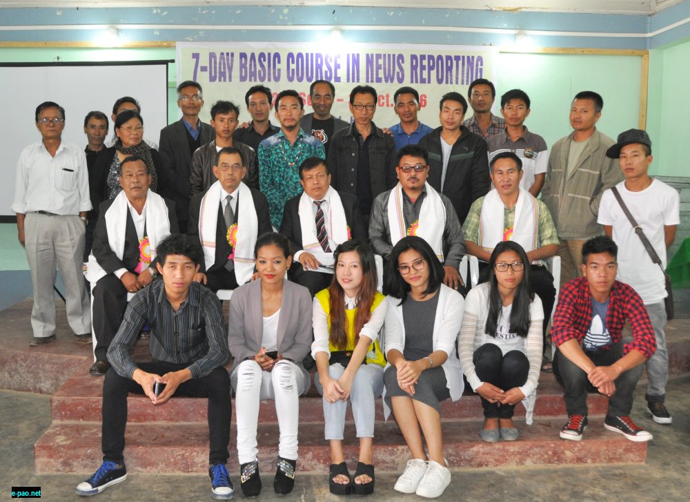 7-day Basic Course in News Reporting at Ukhrul inaugurated 