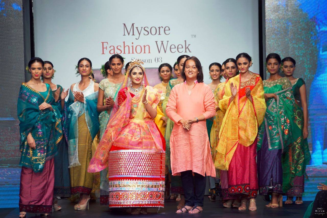 Robert Naorem's 'Weaves of Manipur' at Mysore Fashion Week