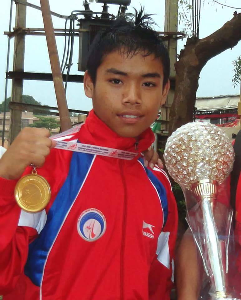 Jason Yengkhom, first Indian to win gold in World Junior Wushu Championships