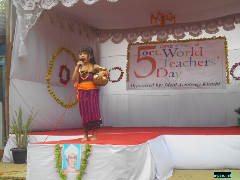 World Teachers' Day, 2016 at Ideal Academy, Kumbi on  5th Oct, 2016