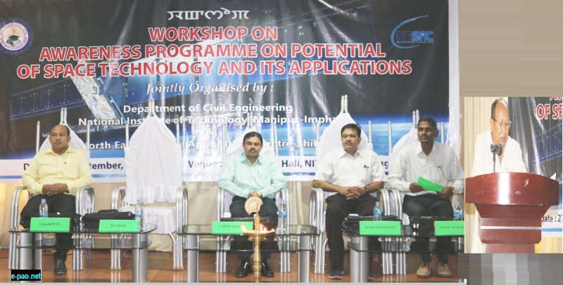 One day 'Awareness programme on potential of space technology and its applications' at NIT on 27th September 2016 