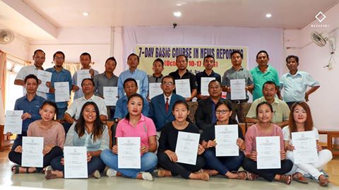   News Reporting Training Course Concludes