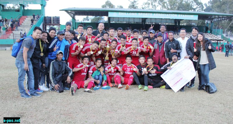  Shillong Lajong FC Are Meghalaya Invitation Football Tournament Champions