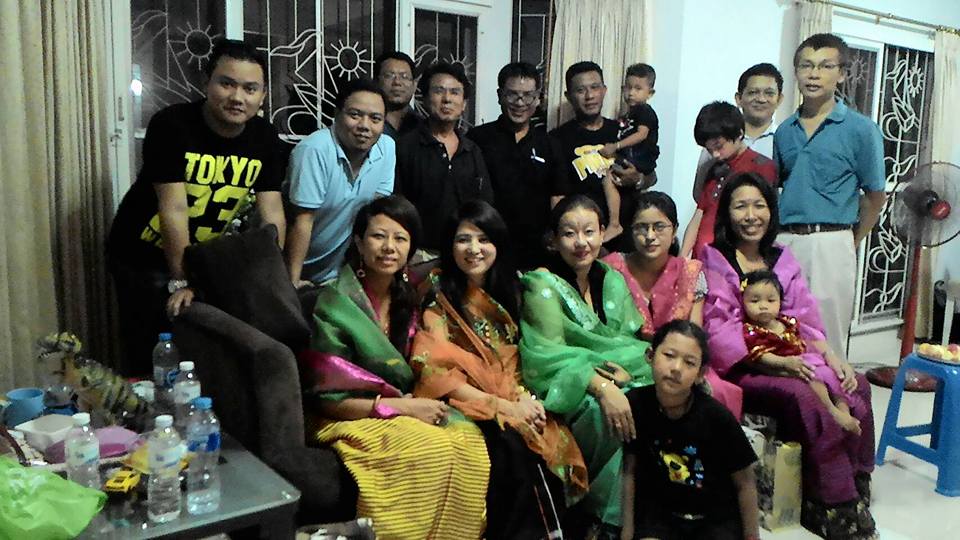 Manipuri group living in Thailand celebrate Ningol chakgouba on 19 November 2016. 