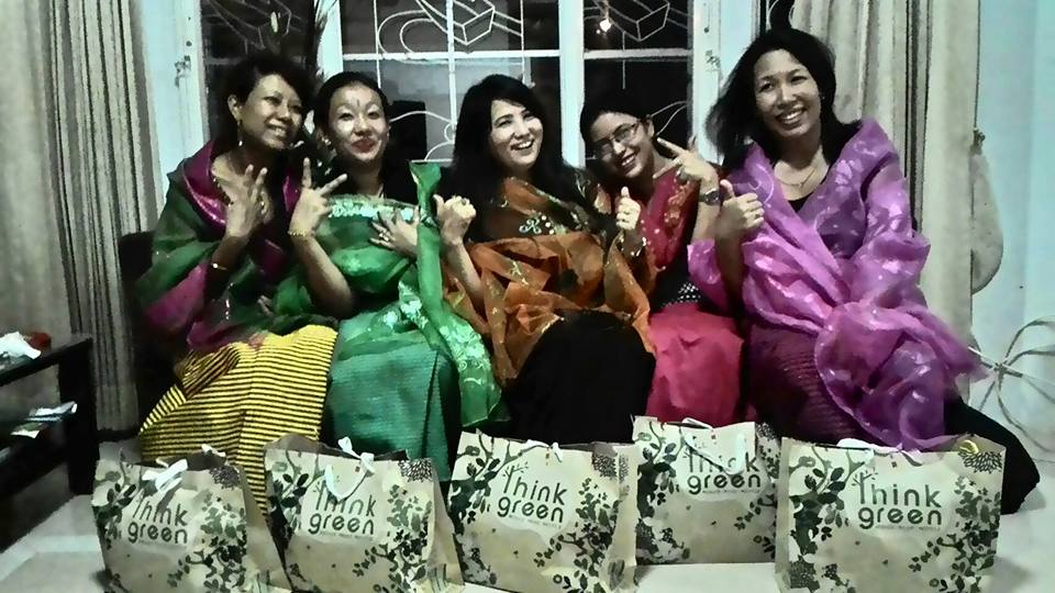 Manipuri group living in Thailand celebrate Ningol chakgouba on 19 November 2016. 