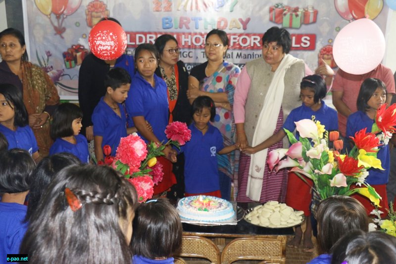 Birthday Celebration of 'Children Home for Girls' Thoubal