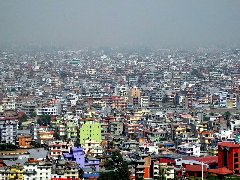 Kathmandu, Nepal in May 2012