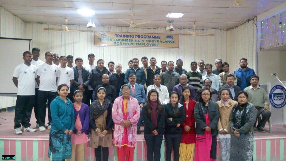 Training  Programme on 'Inner Engineering and Mind Balance' at Loktak Power Station