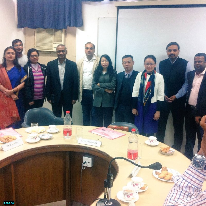 Interaction with the Visiting Delegation from Vietnam  at Zakir Husain Delhi College 